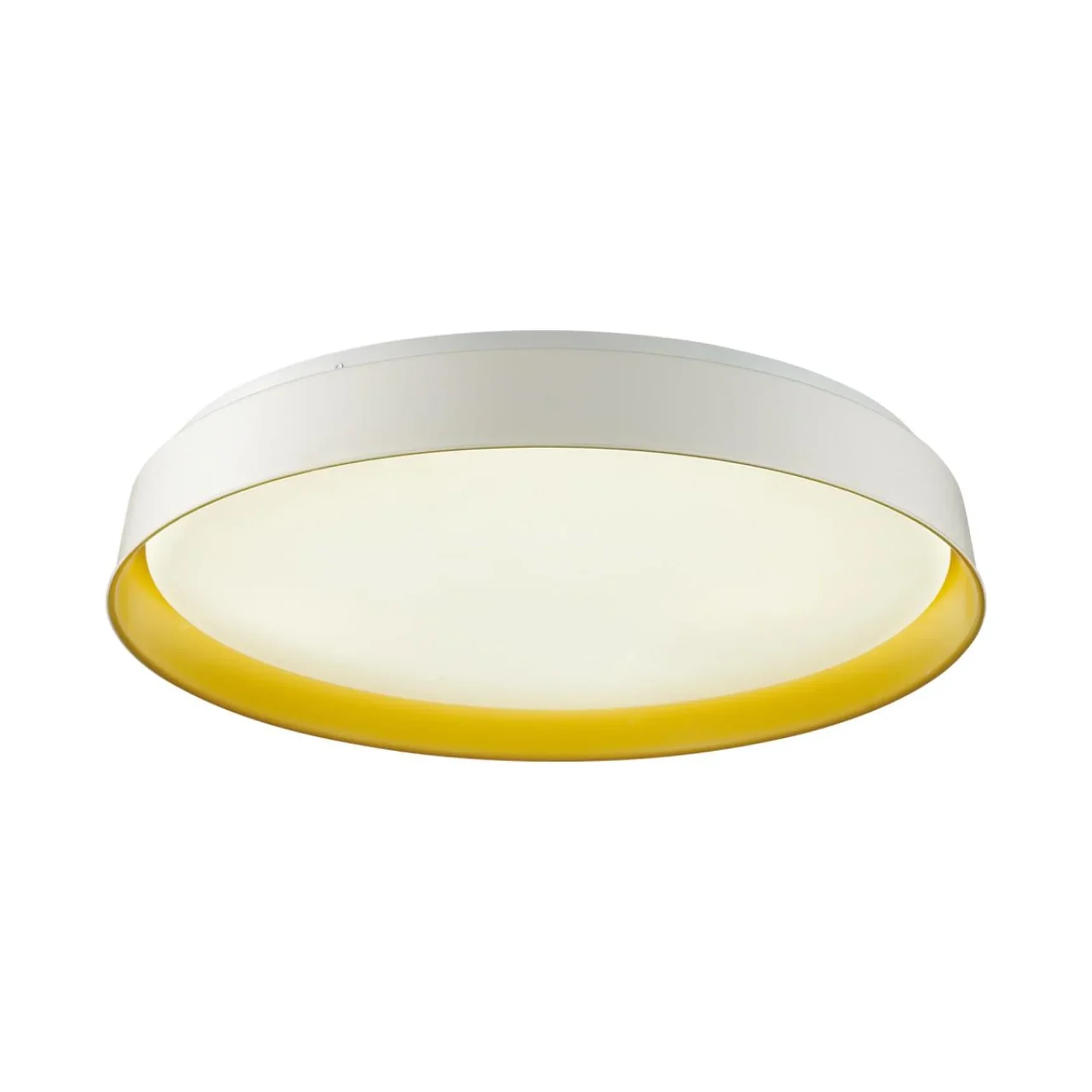 7711/ELN COLOR SN 157 Светильник пластик/желтый LED 76Вт 3000/4000/6000К D510 IP43 CCT TUNA YELLOW