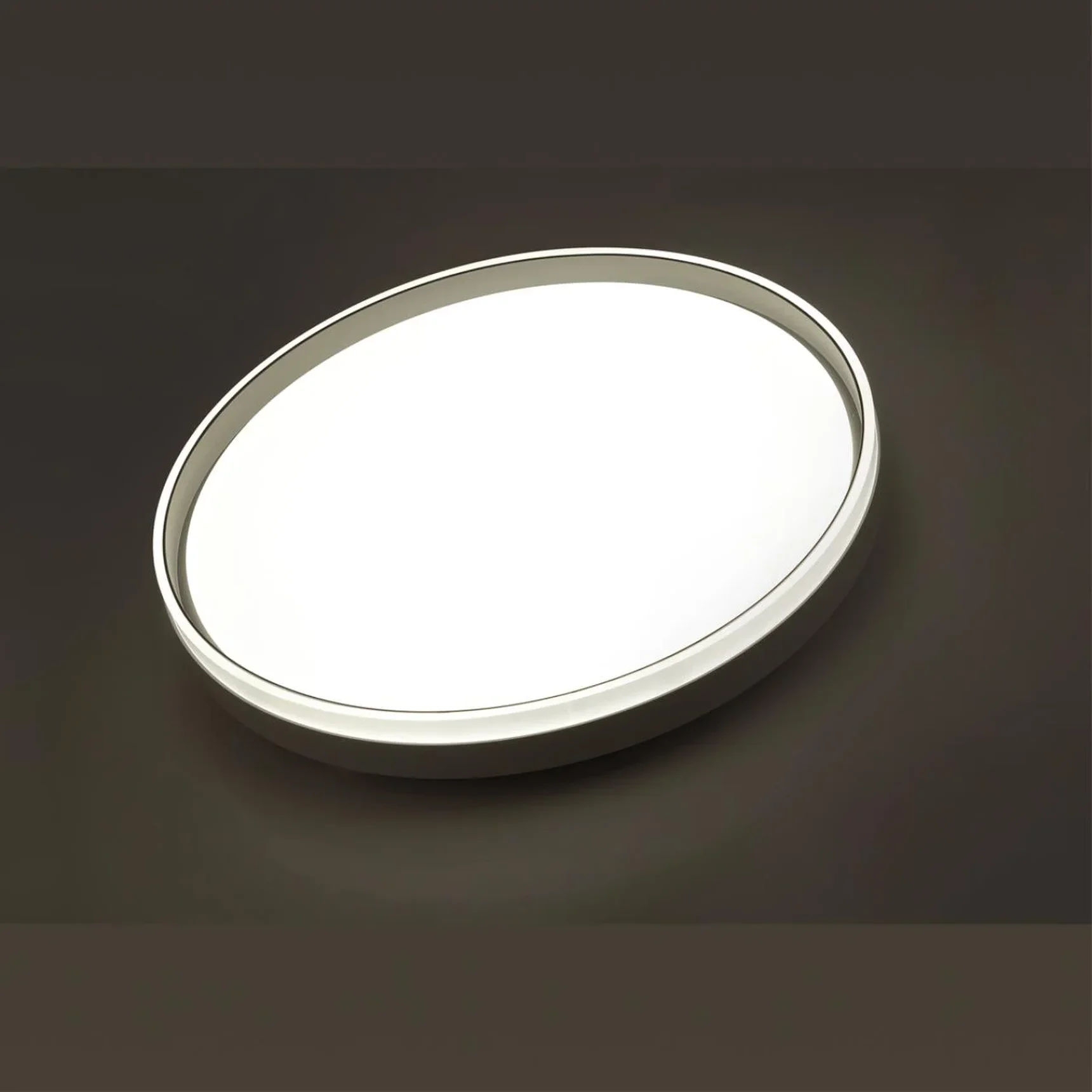 7631/DLN PALE SN 160 Светильник пластик/светло-серый LED 48Вт 3000/4000/6000K D390 IP43 CCT SAVI