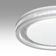 7681/ELN COLOR SN 164 Светильник пластик/сер под дер LED 76Вт 3000/4000/6000K D480 IP43 CCT MAVI WOOD