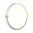 7646/CLN PALE SN 189 Светильник пластик/белый/золотой LED 36Вт 4000К D340 IP43 OLIDI WHITE