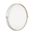 7646/ELN PALE SN 189 Светильник пластик/золотой LED 76Вт 3000/4000/6000К D490 IP43 CCT OLIDI WHITE