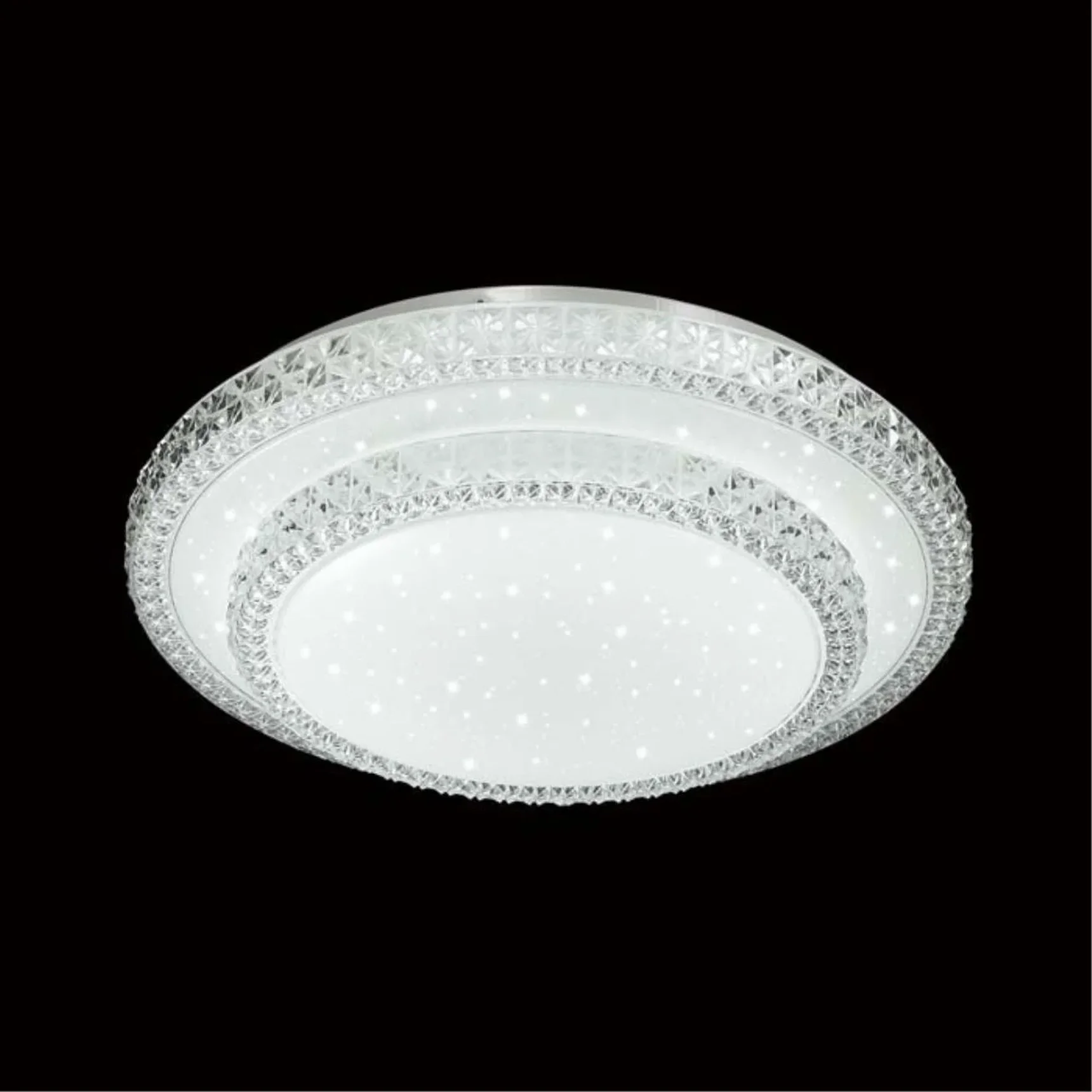 2041/DLN PALE SN 197 Светильник пластик/белый/прозрачный LED 48Вт 3000/4000/6000K D350 IP43 CCT FLOORS