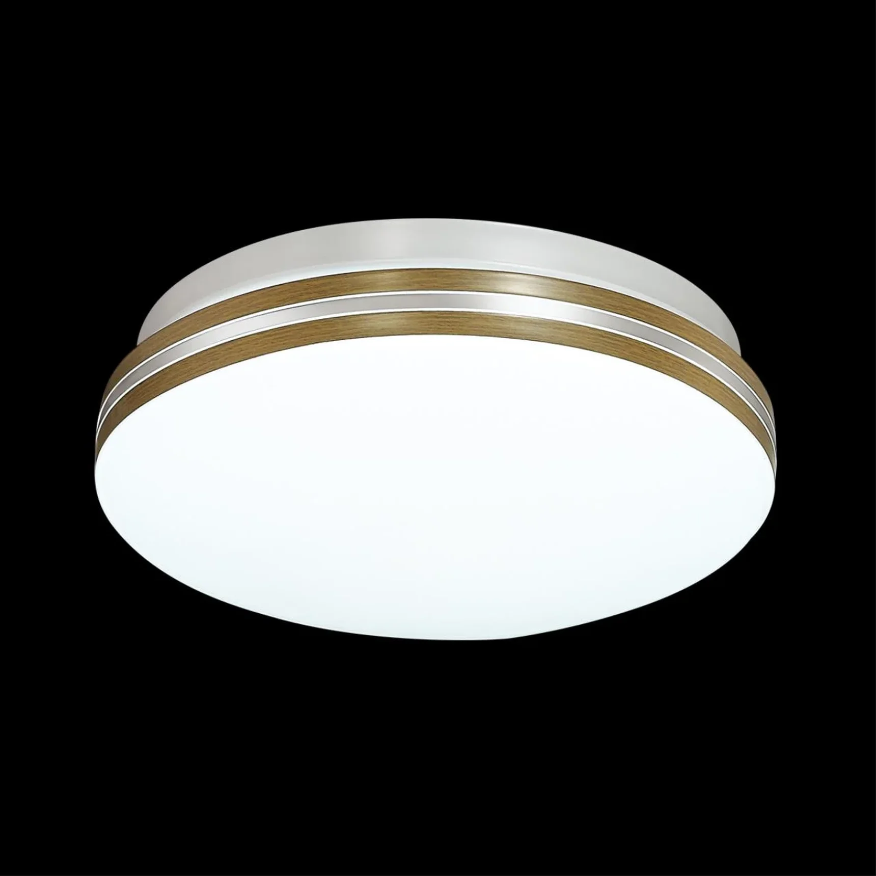 3015/CLN MINI SN 207 Светильник пластик/белый/под дерево LED 36Вт 4000K D330 IP43 SMALLI