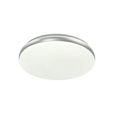 7625/ELN PALE SN 216 Светильник пластик/белый/серебристый LED 76Вт 3000/4000/6000K D500 IP43 CCT RINGO