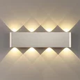 7106/8WL HIGHTECH ODL26 441 Настенный светильник матовый никель/металл IP20 LED 8W 3000K 220V MAGNUM
