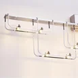 7059/12WL HIGHTECH ODL26 287 Настенный светильник нерж/сталь хром IP20 LED 12W 1080Лм 3000K 220V ZAHA