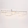 7059/12WL HIGHTECH ODL26 287 Настенный светильник нерж/сталь хром IP20 LED 12W 1080Лм 3000K 220V ZAHA