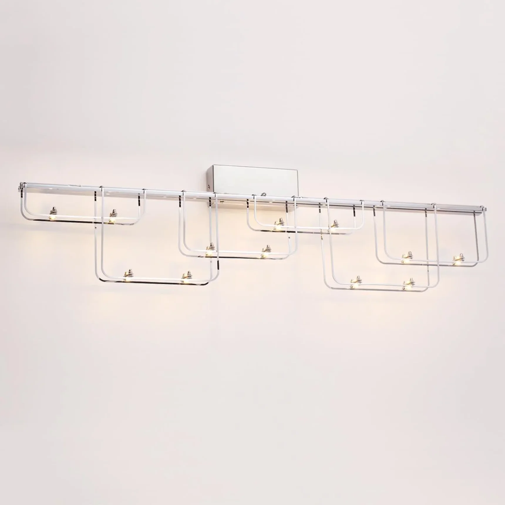 7059/12WL HIGHTECH ODL26 287 Настенный светильник нерж/сталь хром IP20 LED 12W 1080Лм 3000K 220V ZAHA