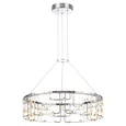 7059/44L HIGHTECH ODL26 287 Подвесной светильник нерж/сталь хром IP20 LED 44W 3960Лм 3000K 220V ZAHA