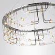 7059/44L HIGHTECH ODL26 287 Подвесной светильник нерж/сталь хром IP20 LED 44W 3960Лм 3000K 220V ZAHA