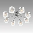 8261/8C MODERNI LN26 135 металл/стекло, хром/прозрачный Люстра потолочная E14 8*40W 220V VERDI
