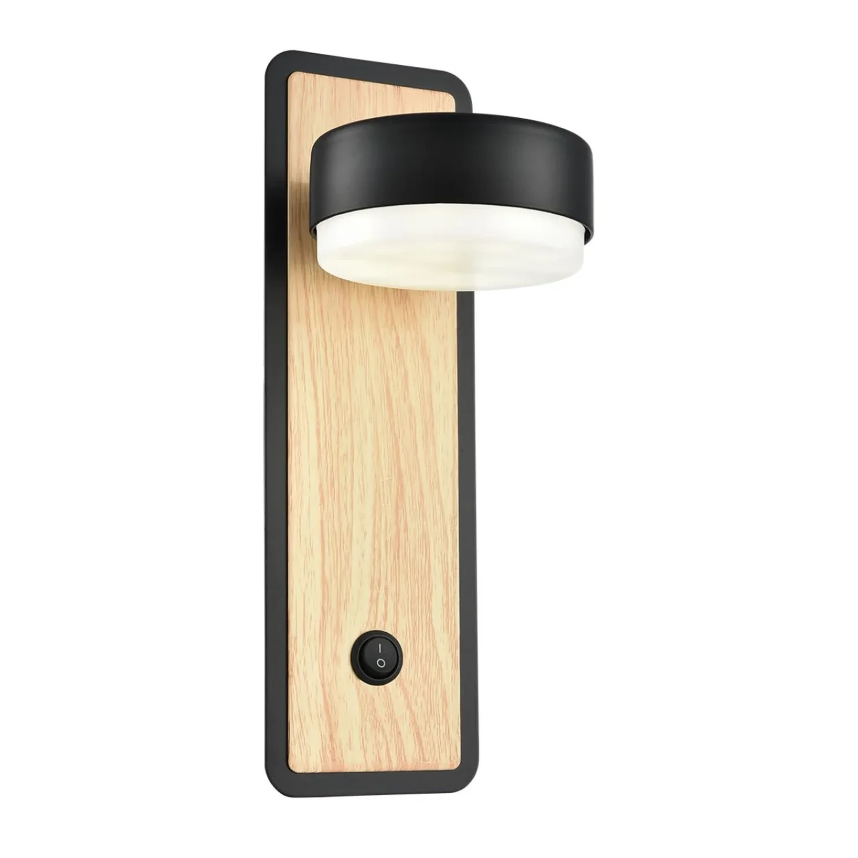 8264/1W COMFI LN26 432 металл, черный/дерево Бра GX53 LED 1*7W 220V LELAND