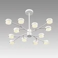 8265/12 COMFI LN26 233 металл, белый Люстра GX53 LED 12*7W 220V TORINA