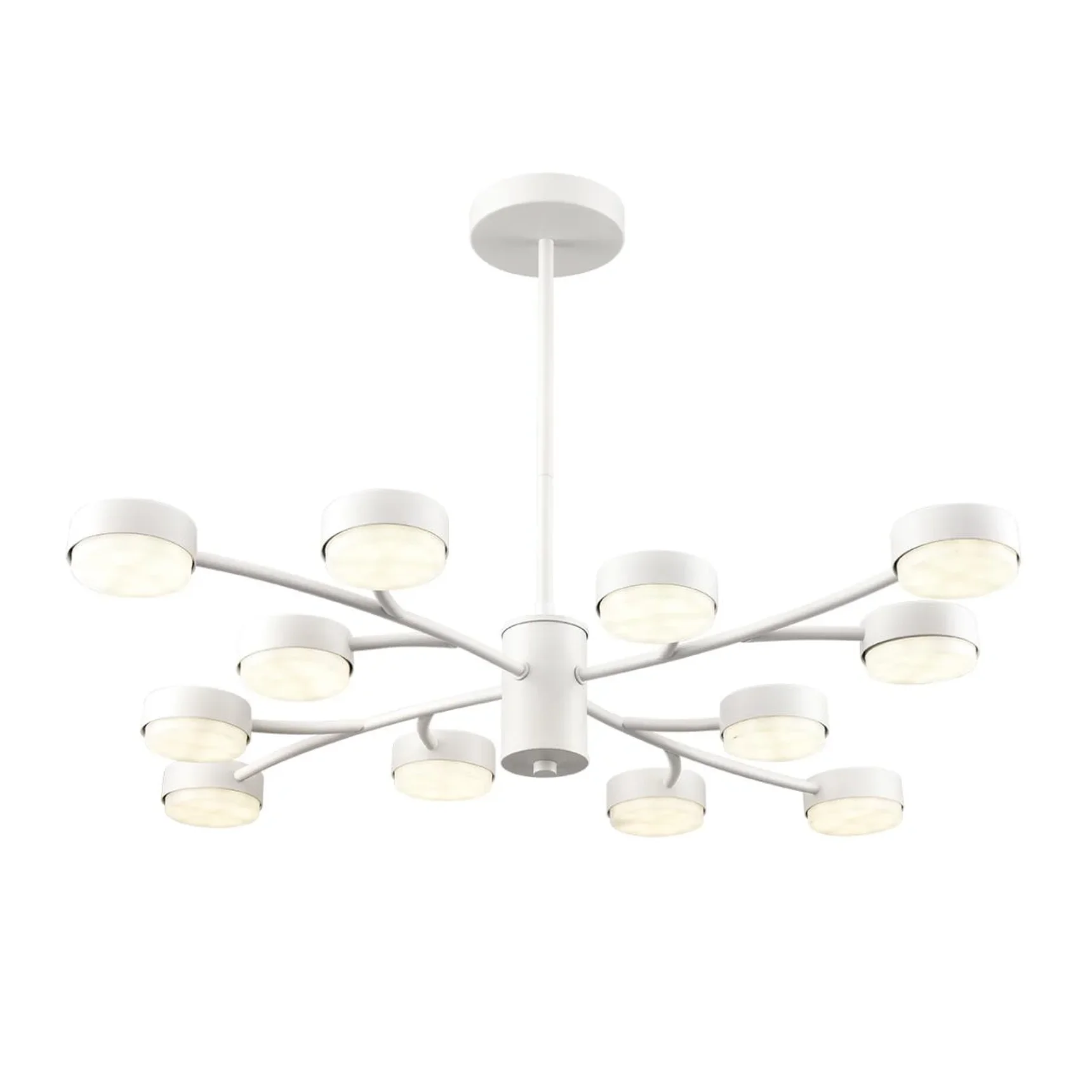 8265/12 COMFI LN26 233 металл, белый Люстра GX53 LED 12*7W 220V TORINA
