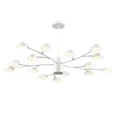 8265/15 COMFI LN26 233 металл/металл белый/белый Люстра GX53 LED 15*7W 220V TORINA