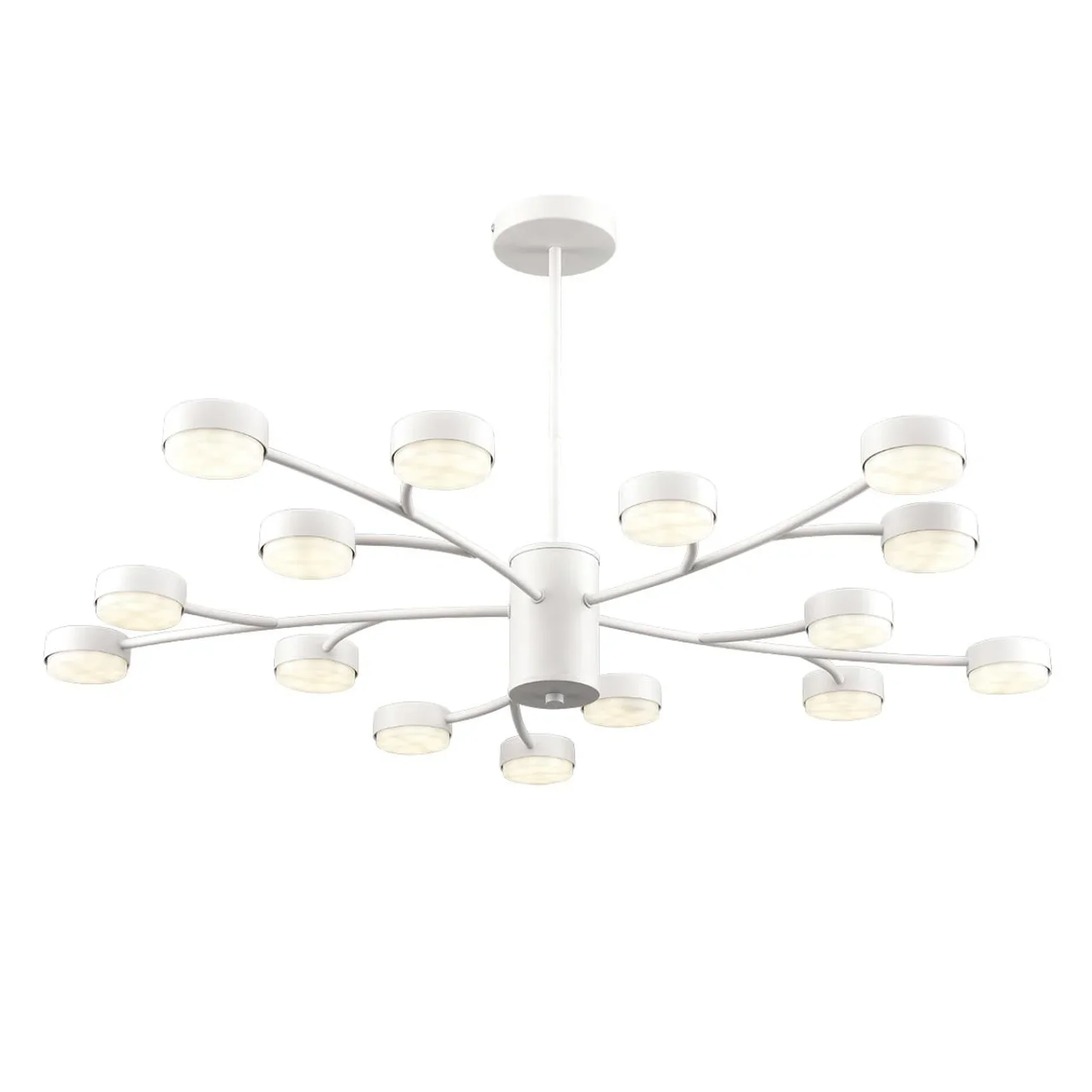 8265/15 COMFI LN26 233 металл/металл белый/белый Люстра GX53 LED 15*7W 220V TORINA