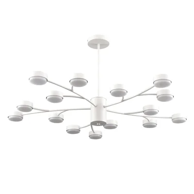 8265/15 COMFI LN26 233 металл/металл белый/белый Люстра GX53 LED 15*7W 220V TORINA