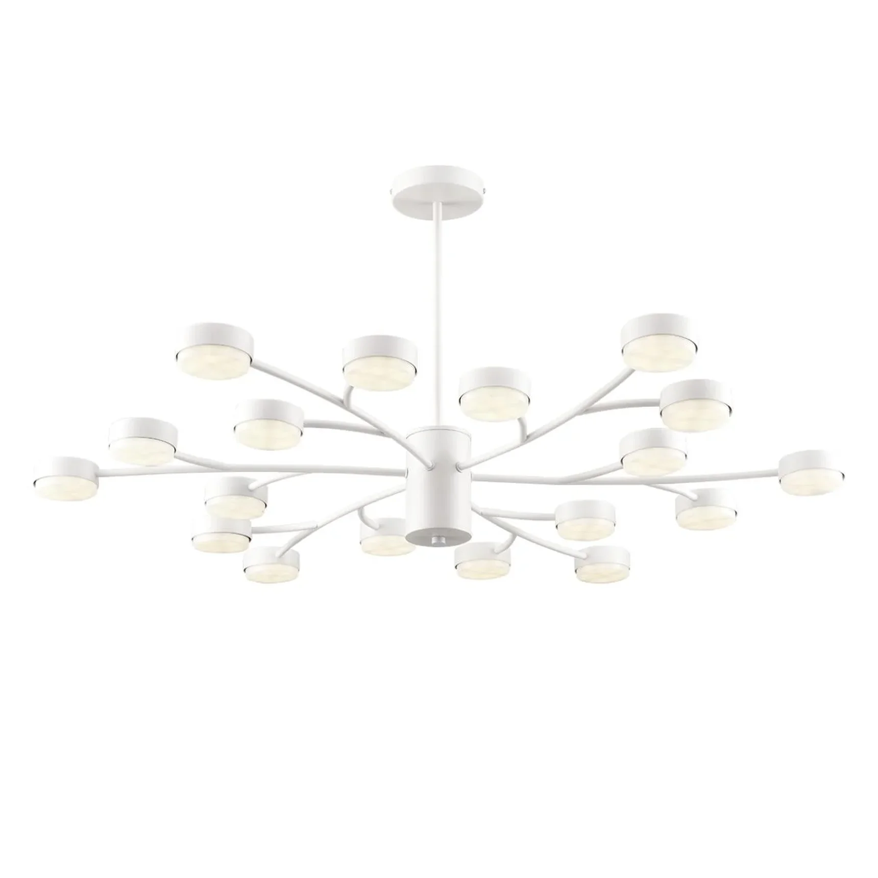 8265/18 COMFI LN26 233 металл, белый Люстра GX53 LED 18*7W 220V TORINA