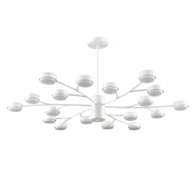 8265/18 COMFI LN26 233 металл, белый Люстра GX53 LED 18*7W 220V TORINA