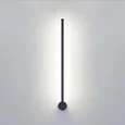 4335/12WLP HIGHTECH ODL22 275 чёрный Настенный светильник IP20 LED 12W 525Лм3000K/4000K (перекл. ч/з тумблер на драйвере) FILLINI