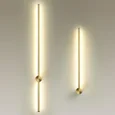 4335/12WGP HIGHTECH ODL23 275 золото Настенный светильник IP20 LED 12W 525Лм 3000K/4000K (перекл. ч/з тумблер на драйвере) FILLINI