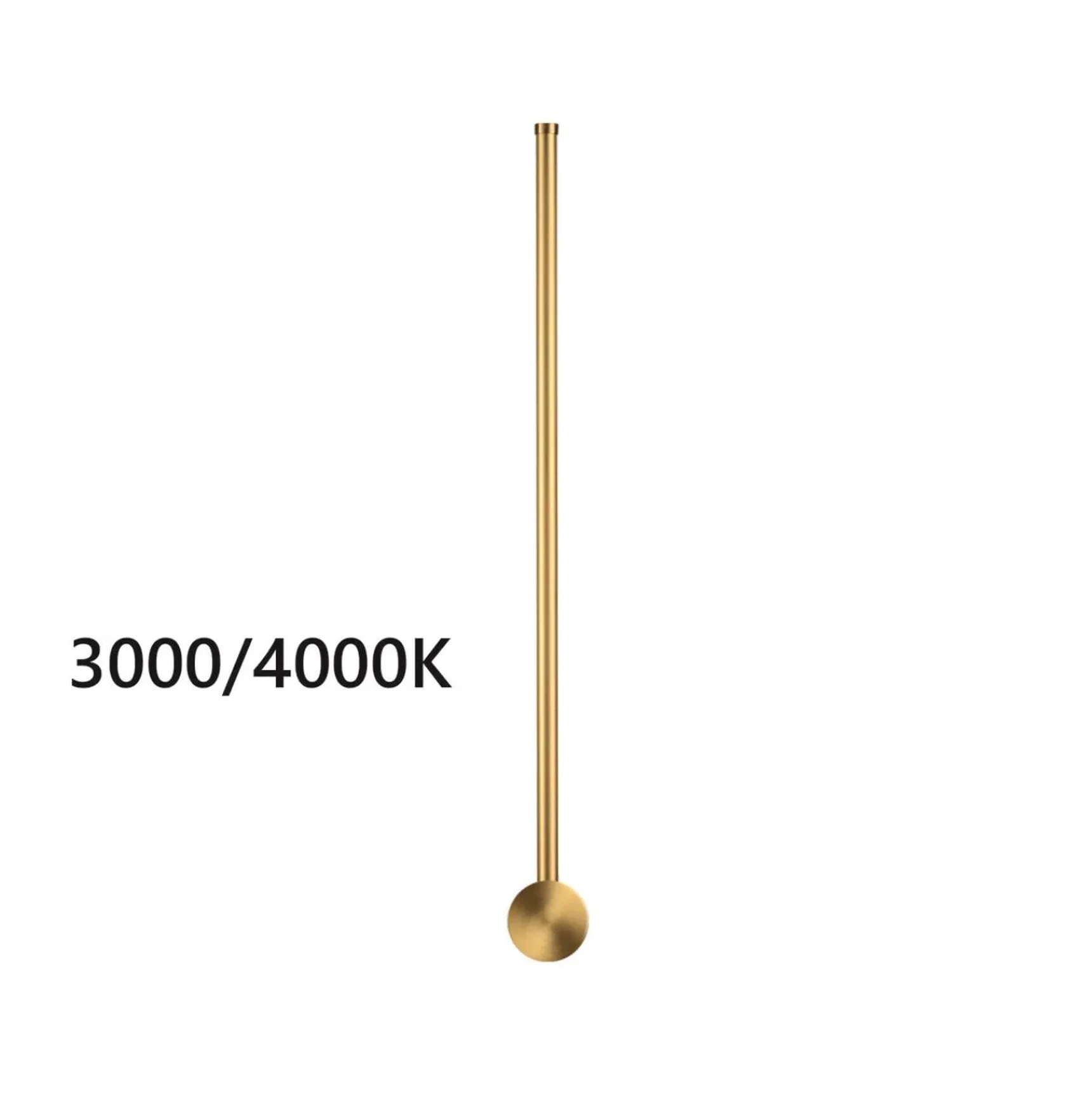 4335/12WGP HIGHTECH ODL23 275 золото Настенный светильник IP20 LED 12W 525Лм 3000K/4000K (перекл. ч/з тумблер на драйвере) FILLINI