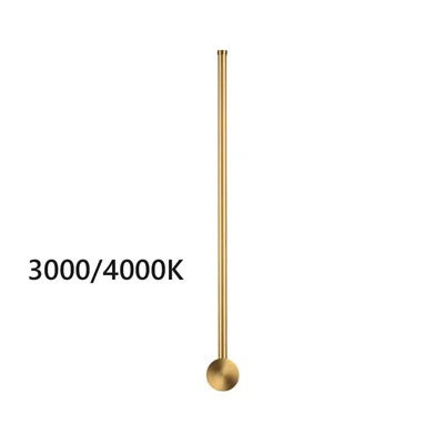 4335/12WGP HIGHTECH ODL23 275 золото Настенный светильник IP20 LED 12W 525Лм 3000K/4000K (перекл. ч/з тумблер на драйвере) FILLINI