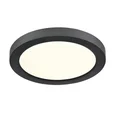 7788/12L MITRA LED SN 537 Светильник пластик/белый/черный LED 12Вт 3000/4000/6500К D170 IP44 CCT/датчик движения NEBULA BLACK
