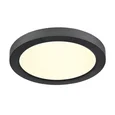 7788/12L MITRA LED SN 537 Светильник пластик/белый/черный LED 12Вт 3000/4000/6500К D170 IP44 CCT/датчик движения NEBULA BLACK