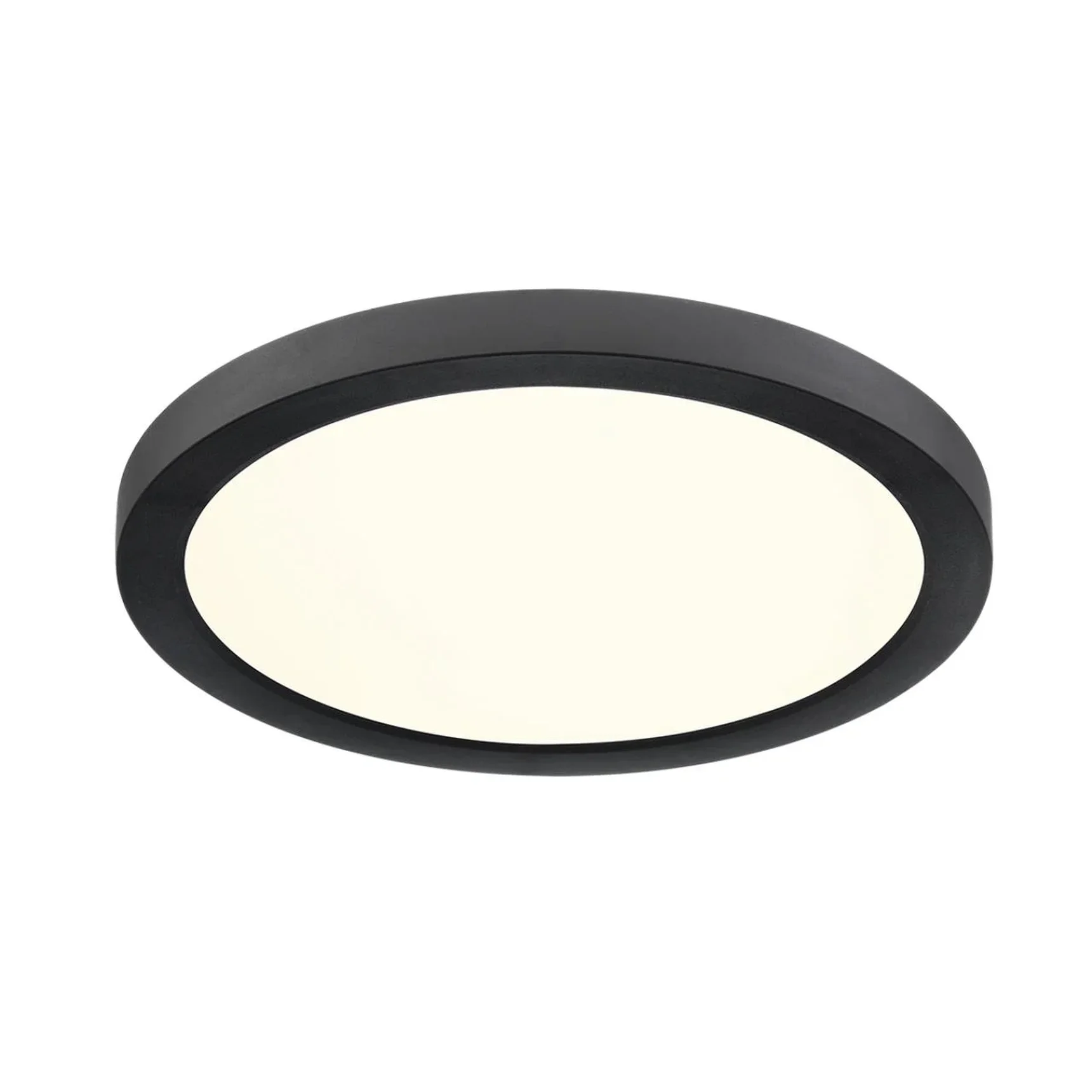 7788/18L MITRA LED SN 537 Светильник пластик/белый/черный LED 18Вт 3000/4000/6500К D225 IP44 CCT/датчик движения NEBULA BLACK