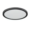 7788/24L MITRA LED SN 537 Светильник пластик/белый/черный LED 24Вт 3000/4000/6500К D300 IP44 CCT/датчик движения NEBULA BLACK