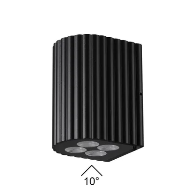 7127/8WL NATURE ODL25 681 Фасадный светильник черный/металл IP54 LED 8W 10° 220-240V GLENN
