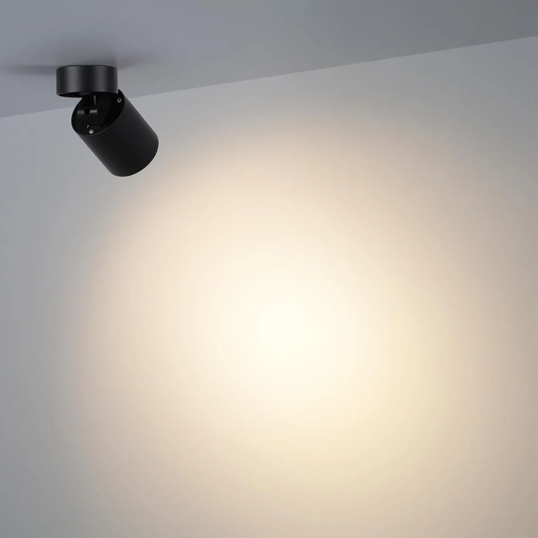 7132/7CL HIGHTECH ODL26 325 Потолочный светильник черный/металл IP20 LED 7W 525Лм 3000K 36° 220-240V TURNO