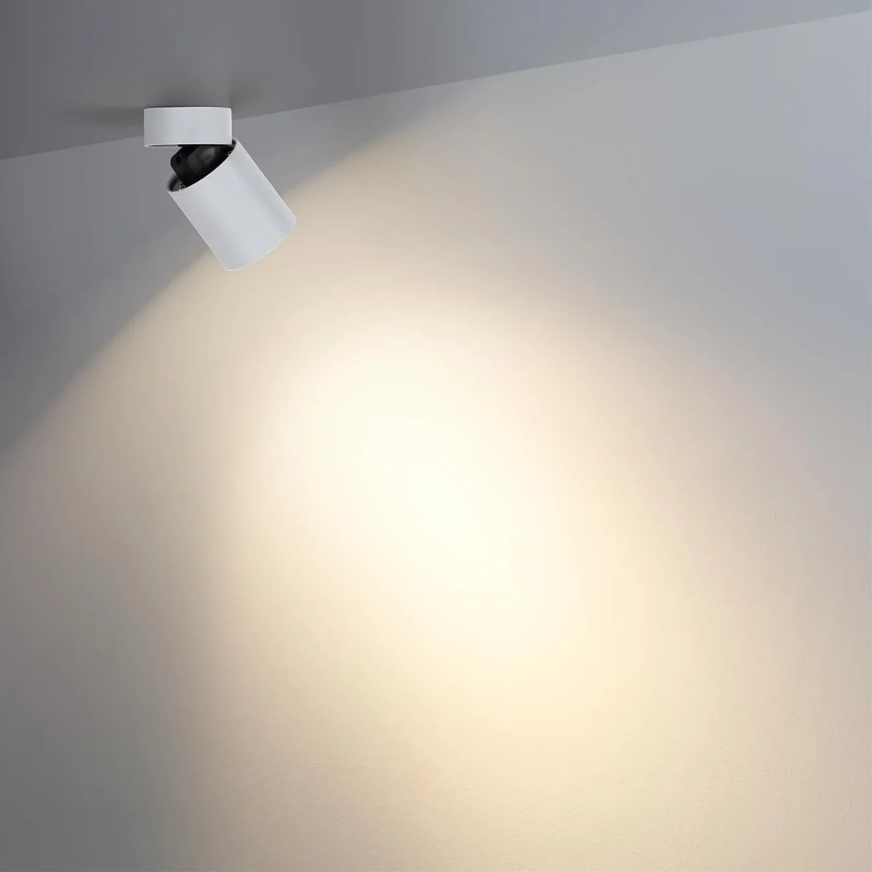 7133/7CL HIGHTECH ODL26 325 Потолочный светильник белый/металл IP20 LED 7W 525Лм 3000K 36° 220-240V TURNO