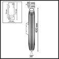 7141/6WLA NATURE ODL25 681 Настенный светильник черный/металл IP65 LED 6W 401Лм 38° 3000K 85-265V JUG