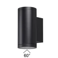 7142/24WL NATURE ODL25 683 Настенный светильник черный/металл IP65 LED 24W 1252Лм 60° 3000K 85-265V LONG