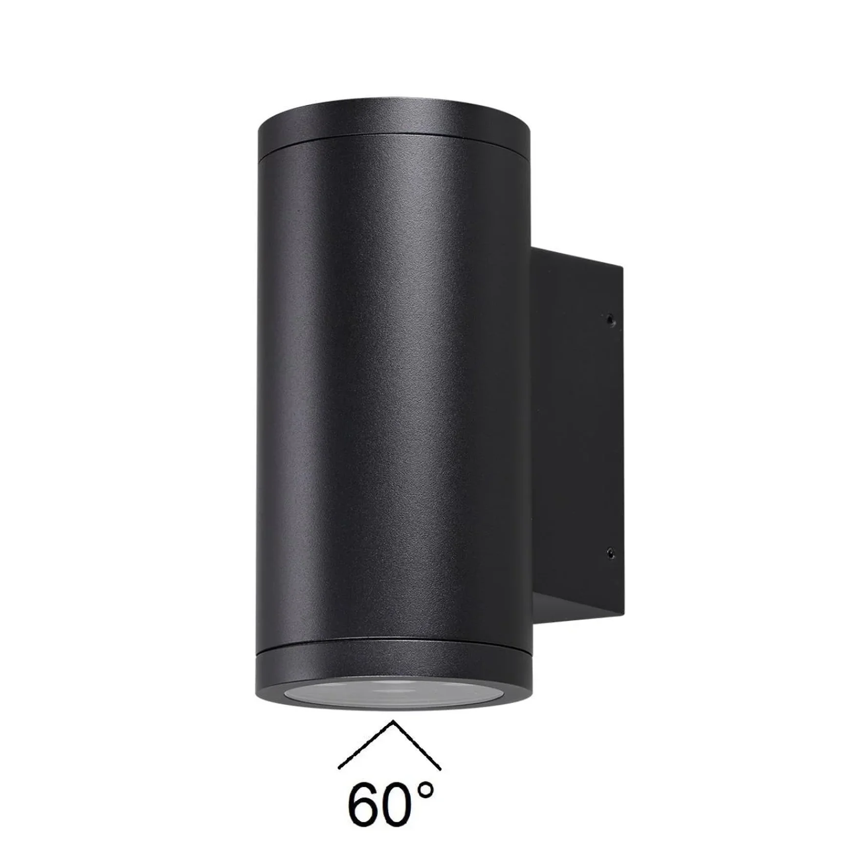 7142/24WL NATURE ODL25 683 Настенный светильник черный/металл IP65 LED 24W 1252Лм 60° 3000K 85-265V LONG