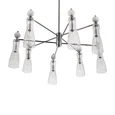 8268/8 NEOCLASSI LN26 160 хром/белый/прозрачный, металл/керамика/стекло Люстра Е14 8*40W 220V EMILY