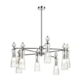 8268/8 NEOCLASSI LN26 160 хром/белый/прозрачный, металл/керамика/стекло Люстра Е14 8*40W 220V EMILY