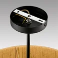 8286/7 ECO LN26 321 черный/коричневый, металл/веревка/стекло Люстра потолочная Е14 7*40W 220V SILVANA