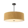 8286/7 ECO LN26 321 черный/коричневый, металл/веревка/стекло Люстра потолочная Е14 7*40W 220V SILVANA