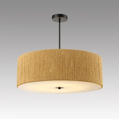 8286/7 ECO LN26 321 черный/коричневый, металл/веревка/стекло Люстра потолочная Е14 7*40W 220V SILVANA