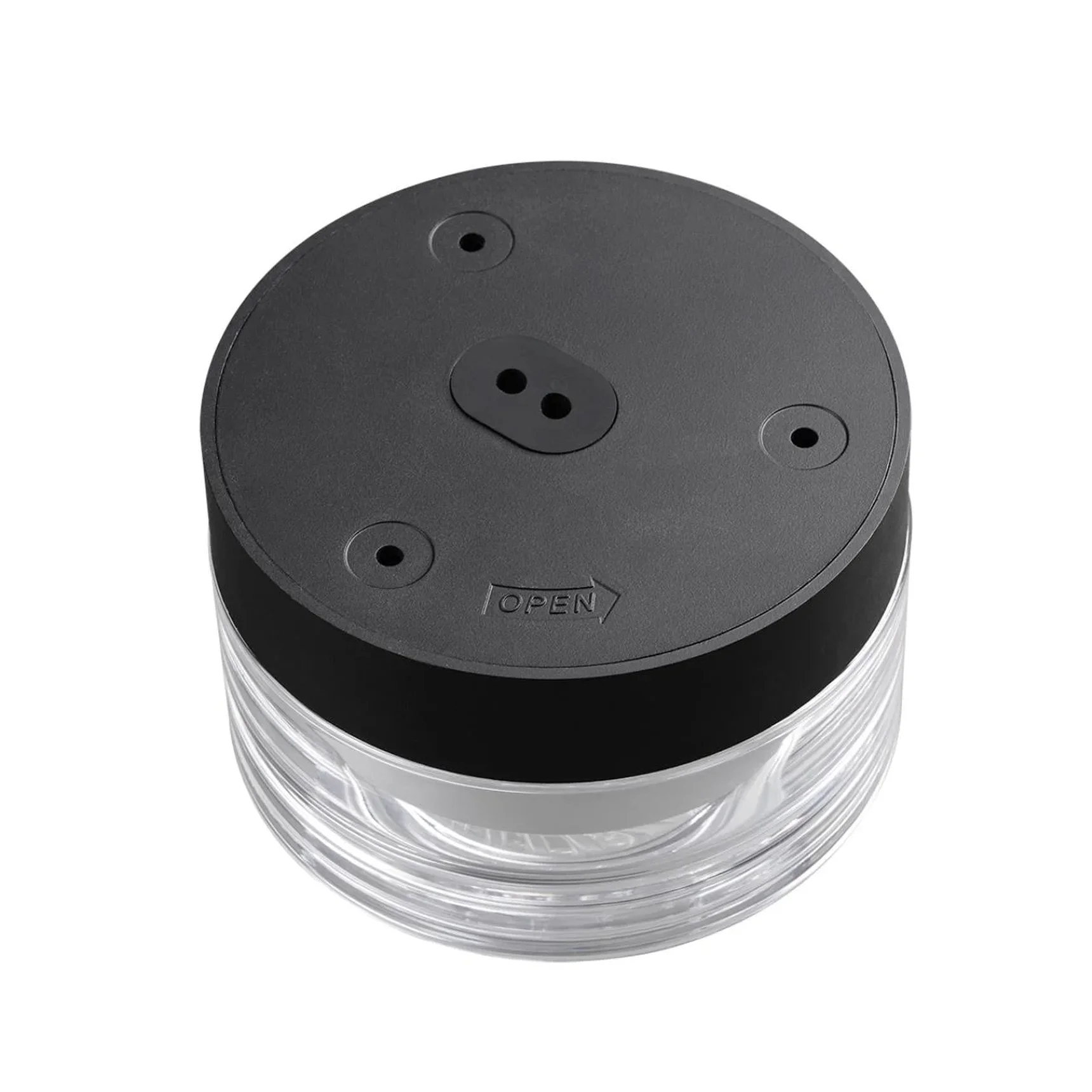 7156/6CL HIGHTECH ODL26 493 Настенно-потолочный светильник черный/прозрачный/стекло/поликарбонат IP65 LED 6W 410Лм 2200/2700/3000K 120° 220-240V RONDA