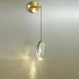 7159/3WL HIGHTECH ODL26 231 Настенный светильник бронза/хрусталь/металл IP20 LED 3W 400Лм 3000K 220-240V PURA