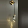 7159/3WL HIGHTECH ODL26 231 Настенный светильник бронза/хрусталь/металл IP20 LED 3W 400Лм 3000K 220-240V PURA