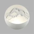 7168/6WL HIGHTECH ODL26 427 Настенный светильник белый/гипс/металл IP20 LED 12W 3000K 220-240V MONTANA