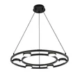 8340/6 MODERNI LN26 254 черный, металл Люстра подвесная GX53 LED 6*7W 220V TORINA
