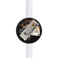 8308/12WL LEDIO LN26 436 черный, металл Настенный светильник с диммером LED 12W 3000K/4000/7000K 220V BRAM