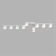 8303/10C COMFI LN26 237 белый, металл Светильник потолочный GX53 LED 10*7W 220V AGNIA