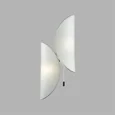 7067/2W L-VISION ODL26 191 Настенный светильник черный/белый/шелк/металл IP20 LED G9 5W 220-240V SILK